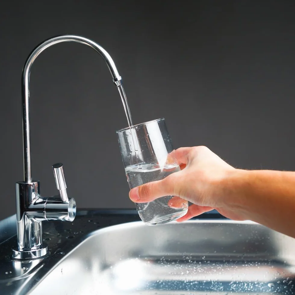 iSpring GA1-B Osmosis inversa, Grifo de Agua Potable sin Plomo para Bar de Cocina, Estilo Contemporáneo, Caño Alto, Cromado