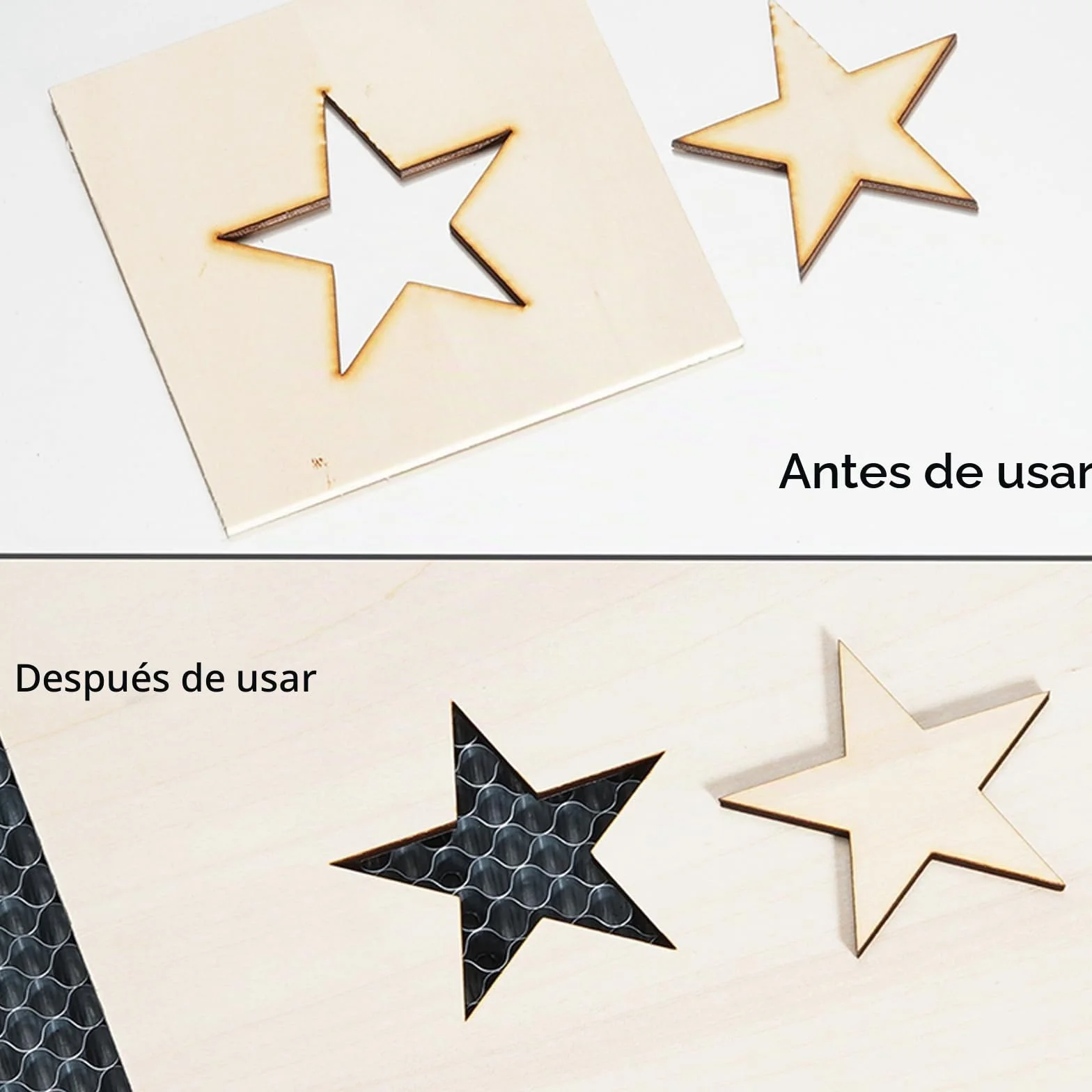 ATOMSTACK F2N Láser Panal de abeja 300 x 300 mm Metal Honeycomb Protector de mesa universal para máquina de grabado láser Swift CO2 Diodos Laser Disipación del Calor