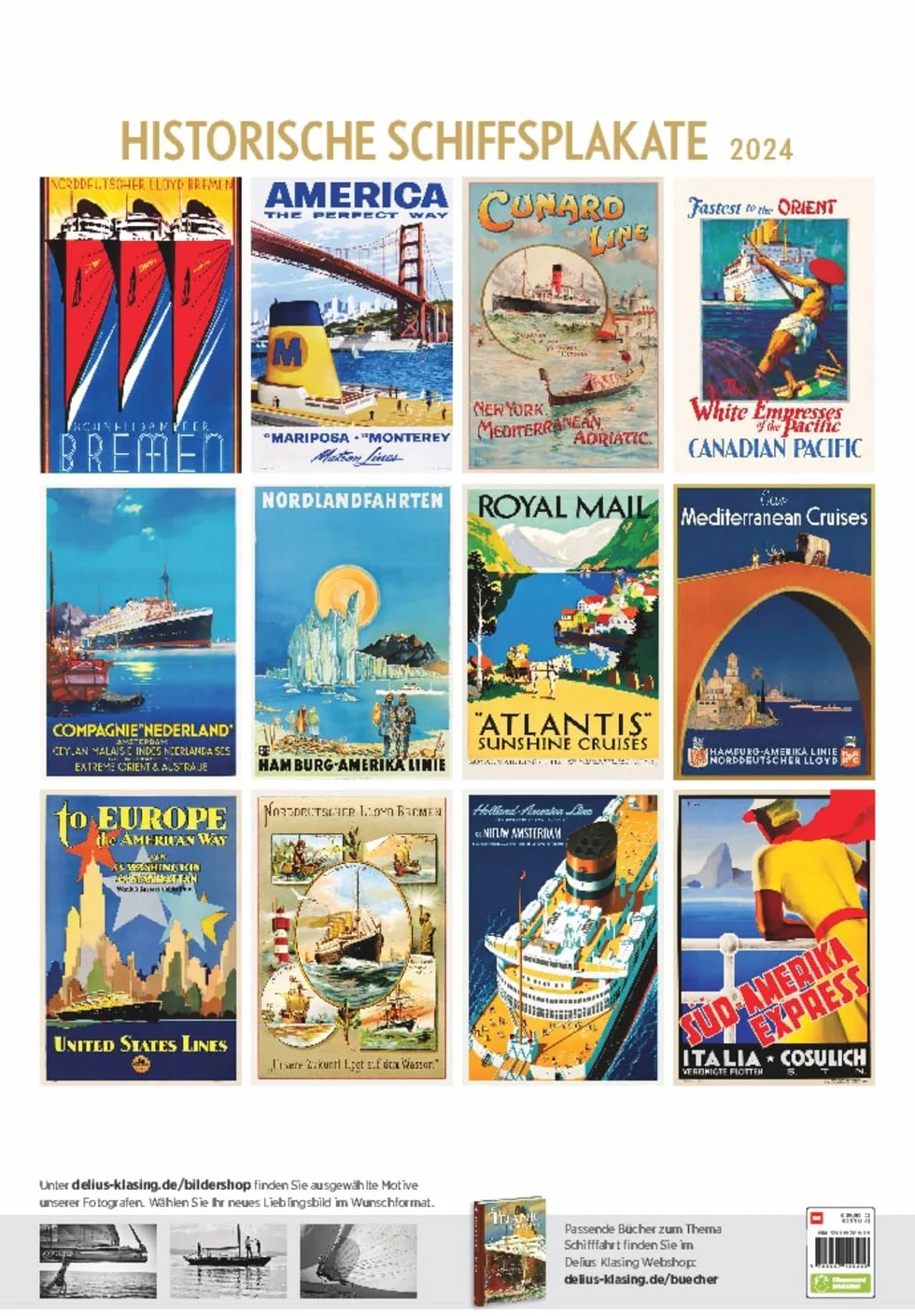 Carteles históricos de barcos 2024