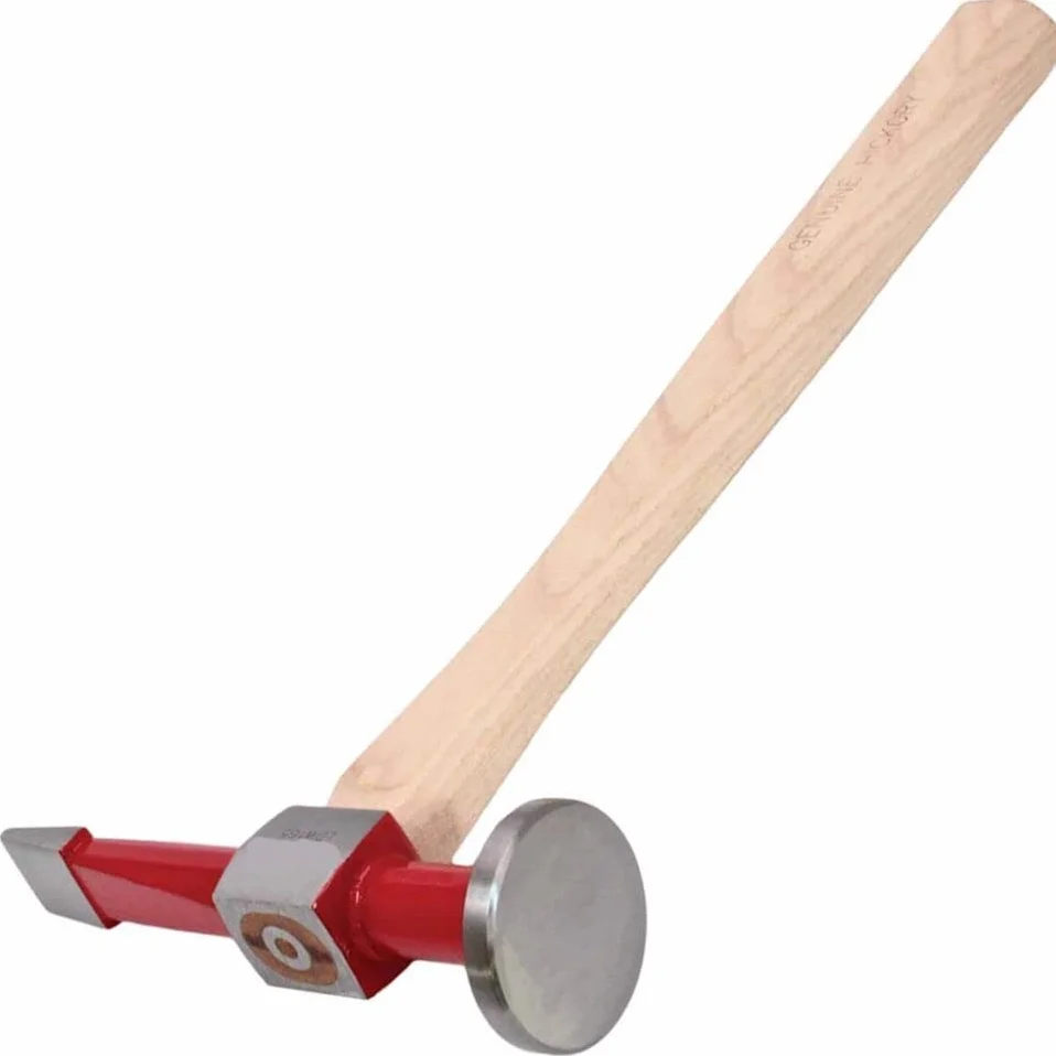 SIO Martillo Chapista Profesional Punta Recta – Martillo de Carrocería para Chapa – Herramienta de Precisión para Reparación de Abolladuras en Automoción y Taller – Acero de Alta Resistencia