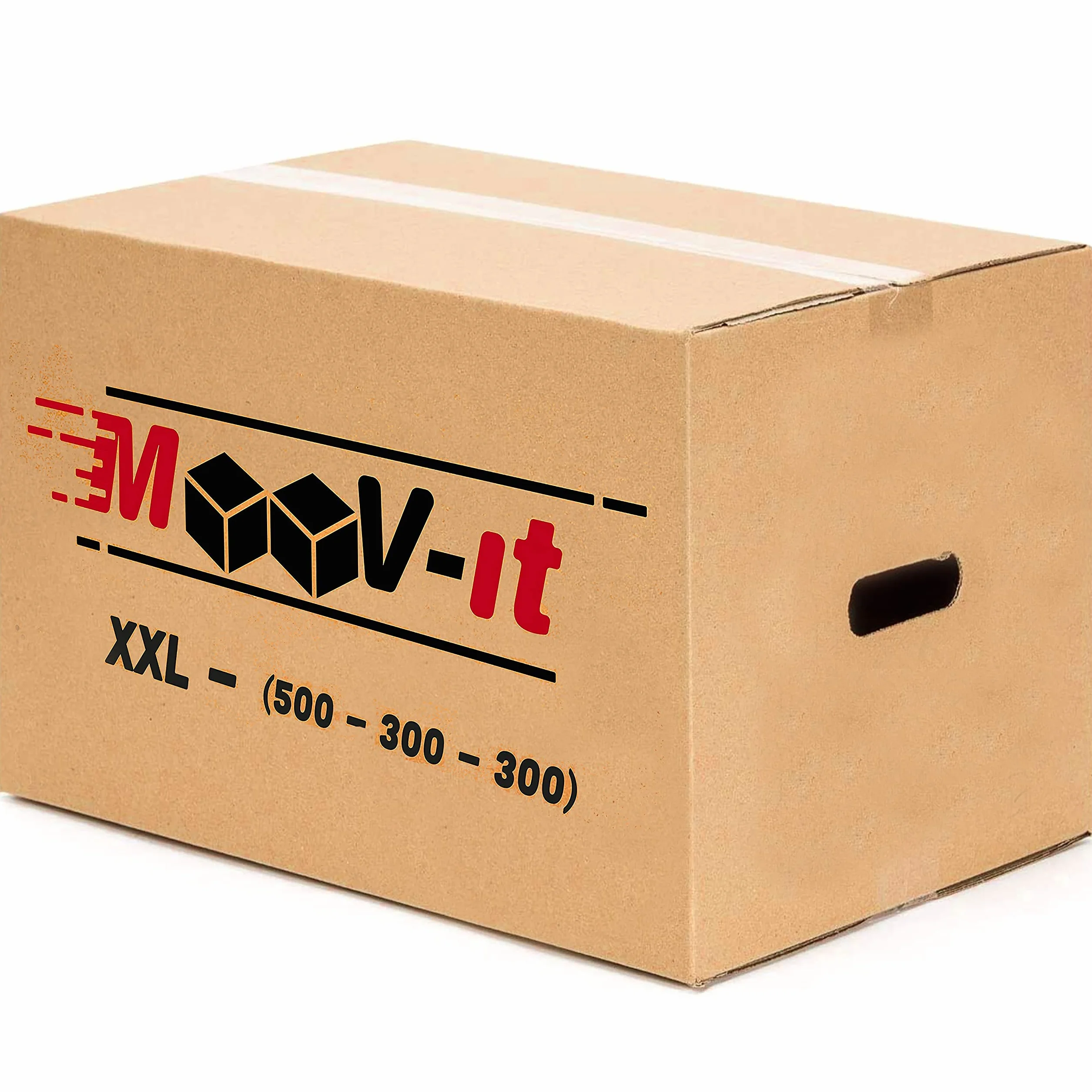 Pack de 20 cajas de cartón para mudanza,50x30x30cm, Cartón reforzado y resistente. Cajas de embalaje para envíos con asas.Para almacenaje y Embalaje.Reutilizables. (20Ud. (50x30x30cm))