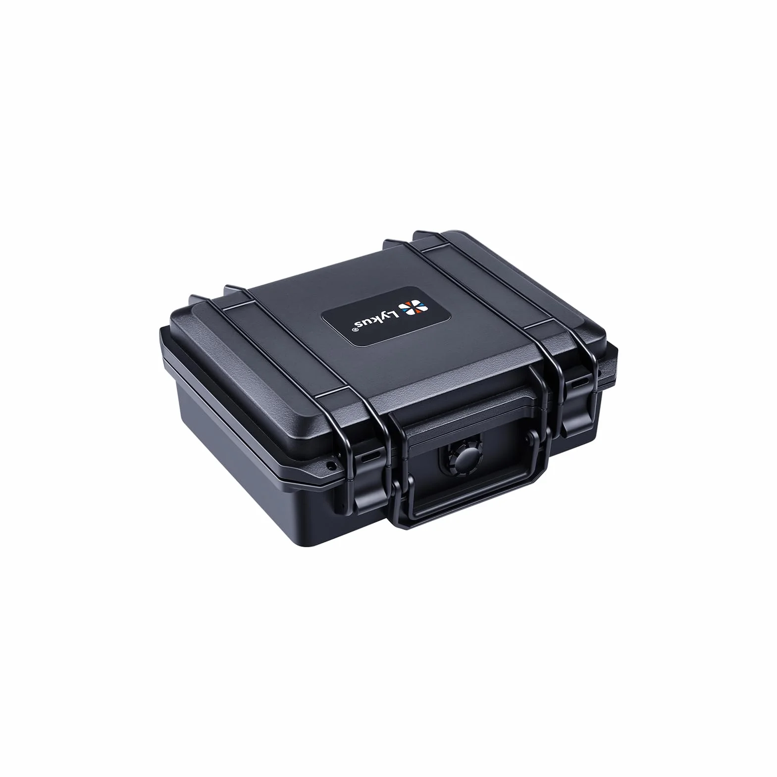Lykus HC-2510 Maletín Estuche Case Impermeable con Espuma, Tamaño Interior 25x19x9,5cm, Adecuado para micrófono, Productos electrónicos y más
