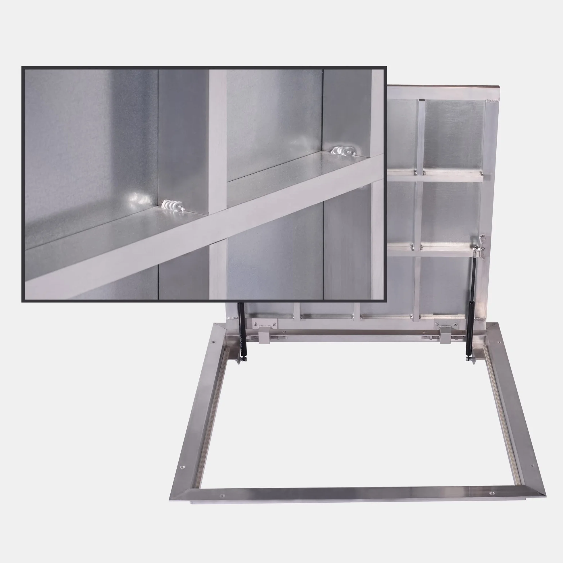 Trampilla de suelo Aluminio 600 mm x 1000 mm(P) Tapa de Registro Tapa de alcantarilla Puerta de Inspección Tapa de Pozo