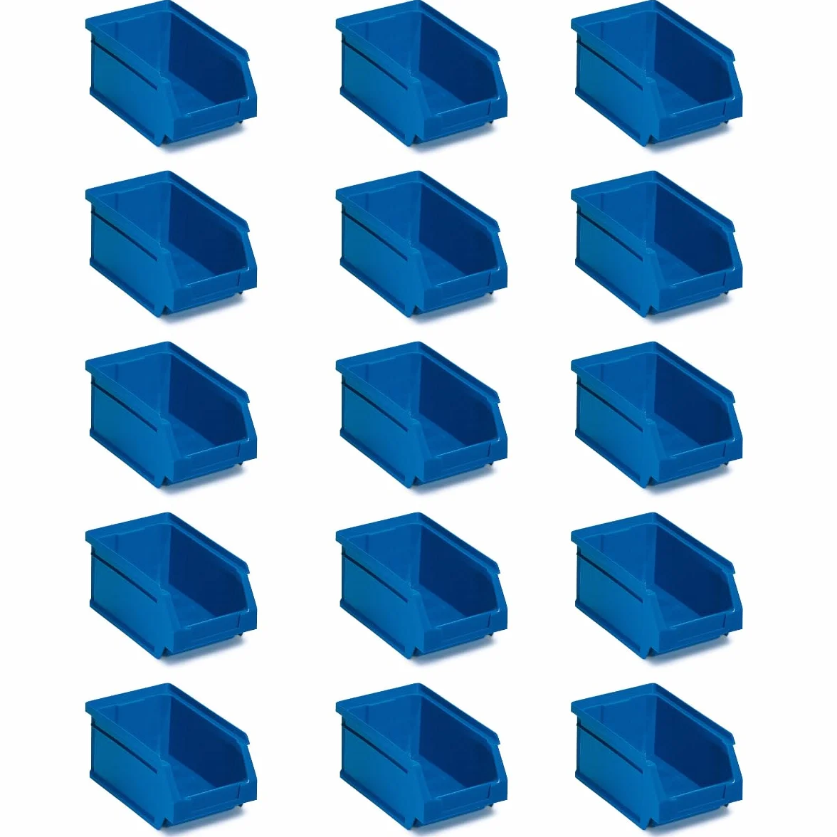 Tayg Pack 15 Gavetas de Plastico Apilables Organizador de Tornillos nº52 23,6x16x13 cm