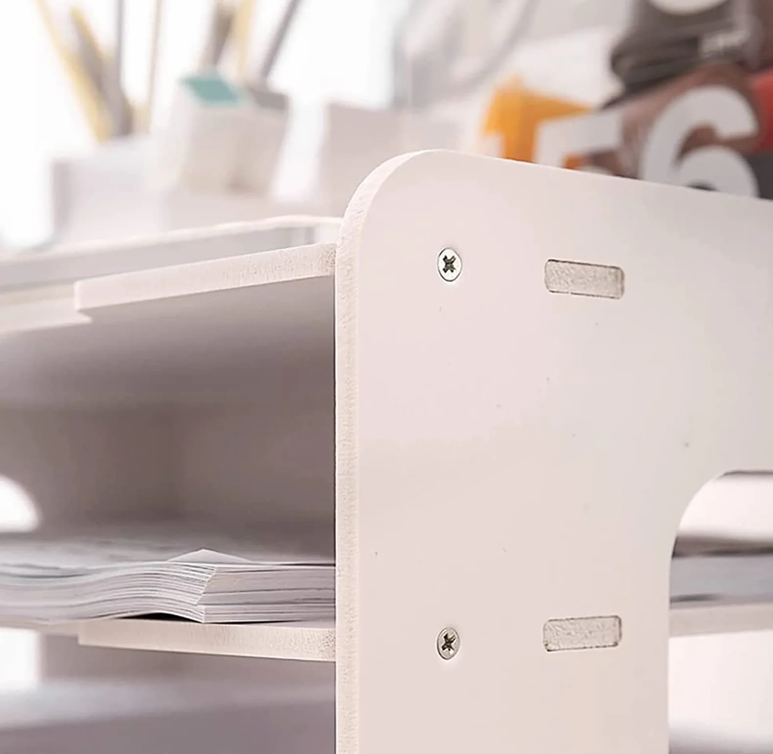 Bandeja para Cartas de Escritorio Almacenamiento de Papel A3 Extra Grandes