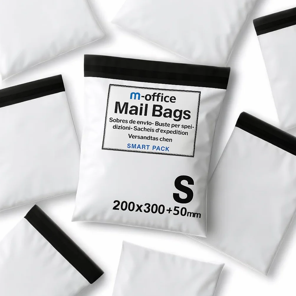 Bolsa Envío 50 uds S (200×250+50 mm) Sobres Envíos Bolsas Ropa Vinted Embalaje Paquetes Shipping Bags Envíos Online