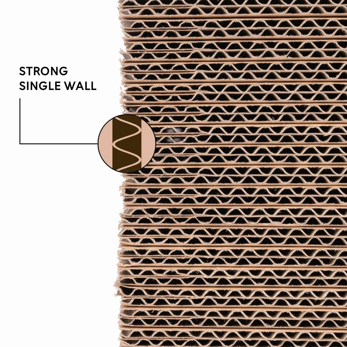 verpacking cajas plegables de cartón 350 x 240 x 150 mm KK 70 marrón [Tamaño y cantidad seleccionables] de pared simple cajas medianas 25 unidades