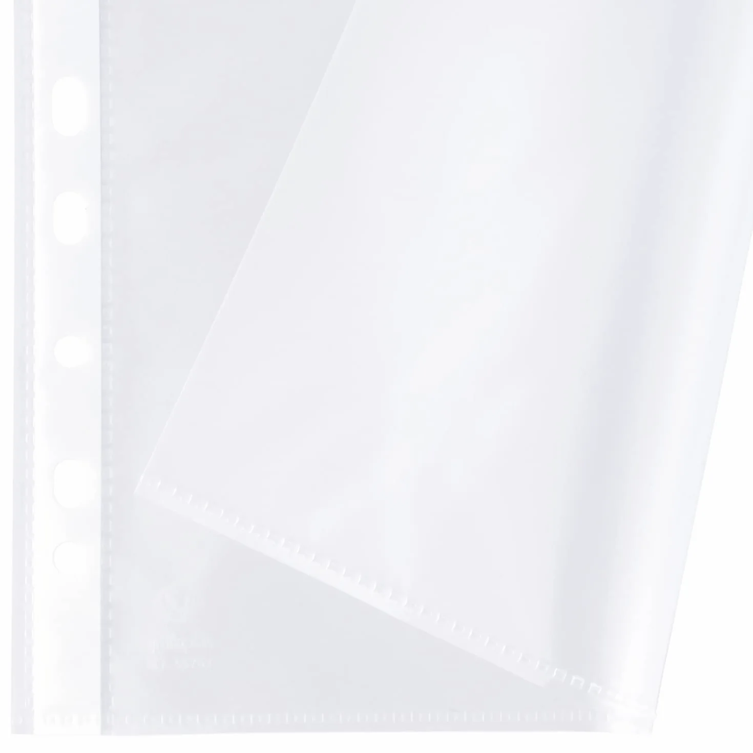 Grafoplas Pack de 100 Fundas Multitaladro A4 Polipropileno Estándar Transparente