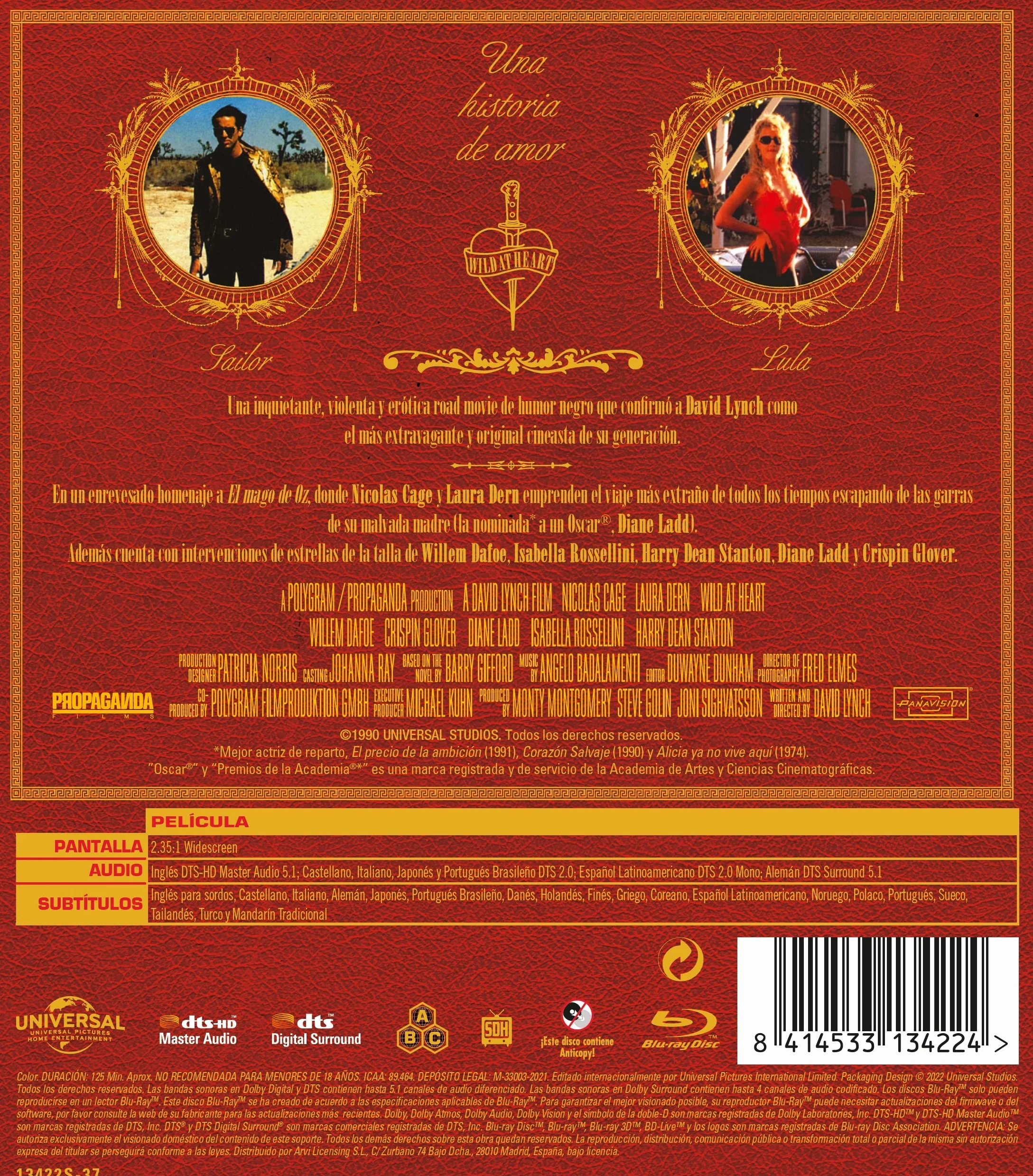 Corazón salvaje (Ed. 2022) [Blu-ray]