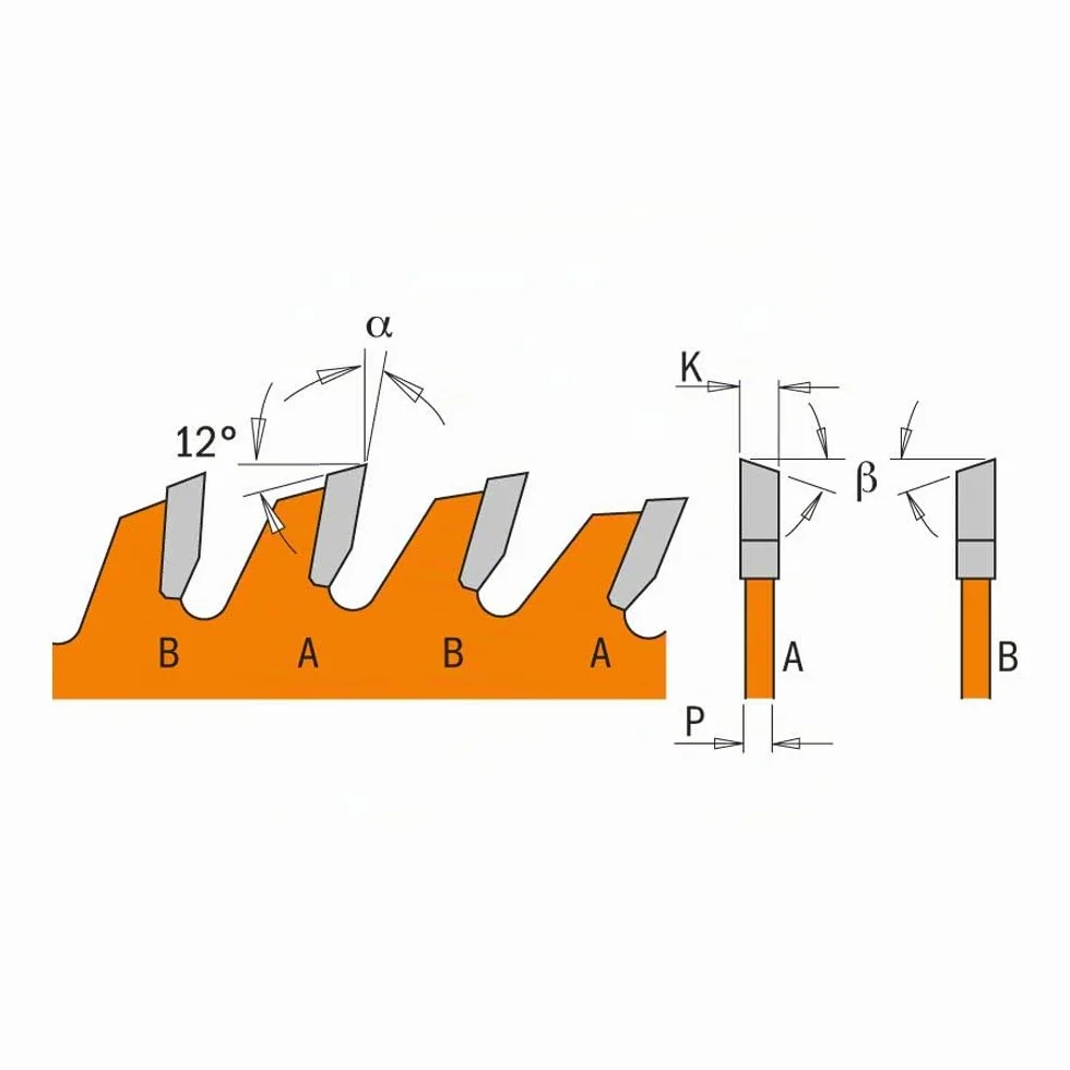 CMT 272.210.48M Sierra Circular itk Plus HW 210x1.8x30(+25) z=48 ATB+Shear, 5 V, Arancio