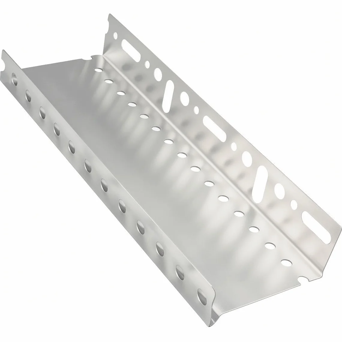 doitBau Perfil de zócalo de aluminio – Perfil de zócalo – Resistente a la lluvia WDVS – 80 mm de ancho por 2 m de perfil, 10 unidades = 20 m para paneles aislantes EPS XPS de lana mineral fachada