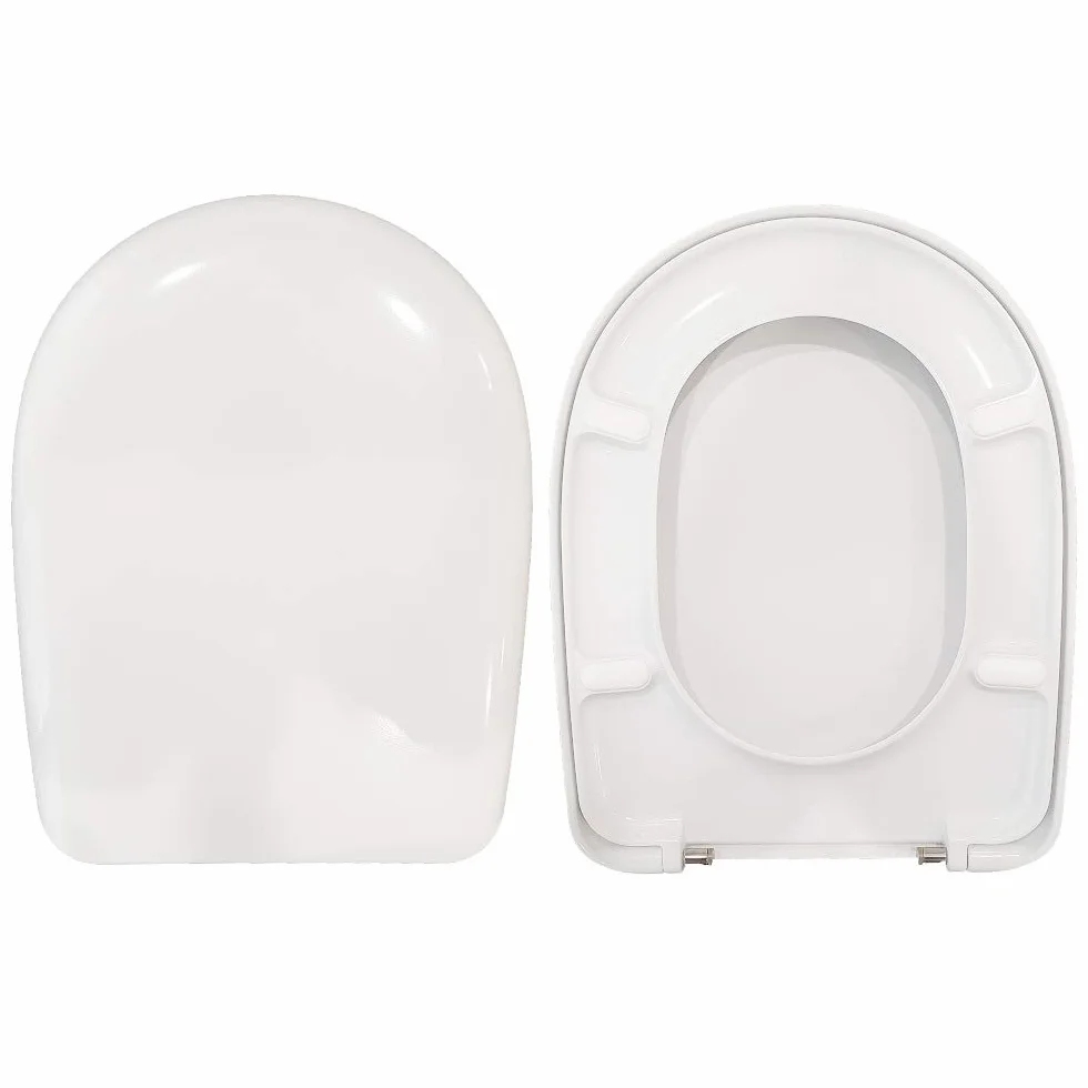 HYDRO HOME - Asiento de inodoro Relax Flaminia, termoendurecible, envolvente, color blanco
