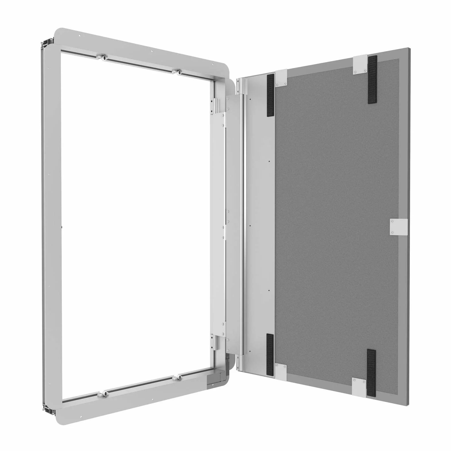 Puerta de inspección profesional, Sistema de puerta con solapa de patentado, Se pueden alicatar 11 tamaños, tamaño RD-AL/S: 600 x 600 mm