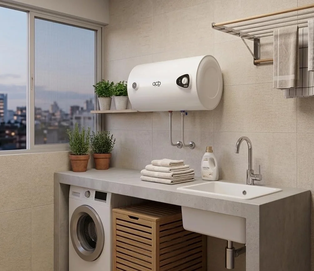 Termo Eléctrico De Agua Horizontal 100 Litros Acb