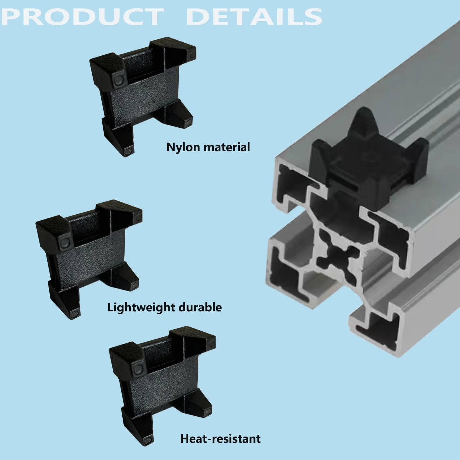 16 Clips de Ranura para Cables 15.7 x 7 mm Clips de Cable para Perfiles de Aluminio Negro Abrazaderas para Perfil de Aluminio para Perfil Estándar Europeo 4040 Para Uso Industrial y Doméstico