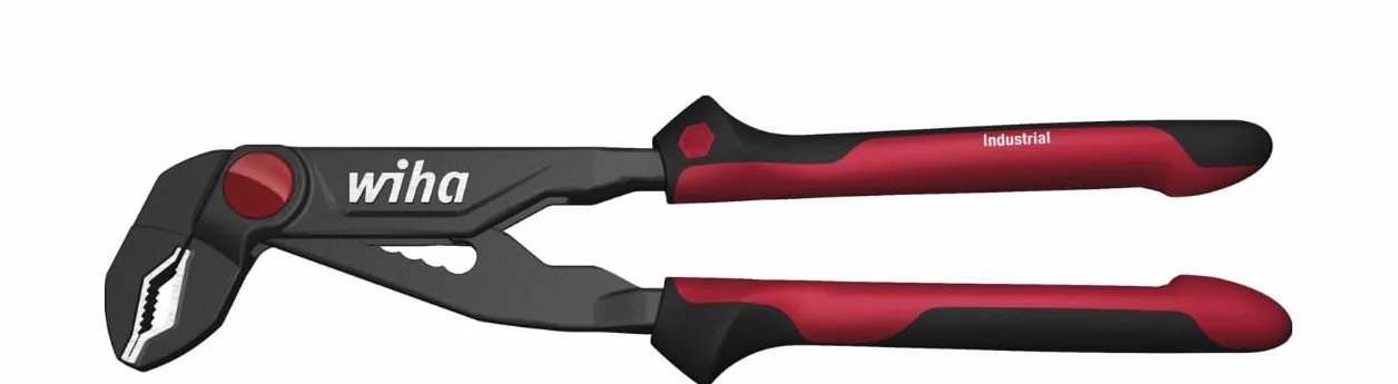 Wiha Alicates para fontanería Industrial con botón 250 mm (32352)