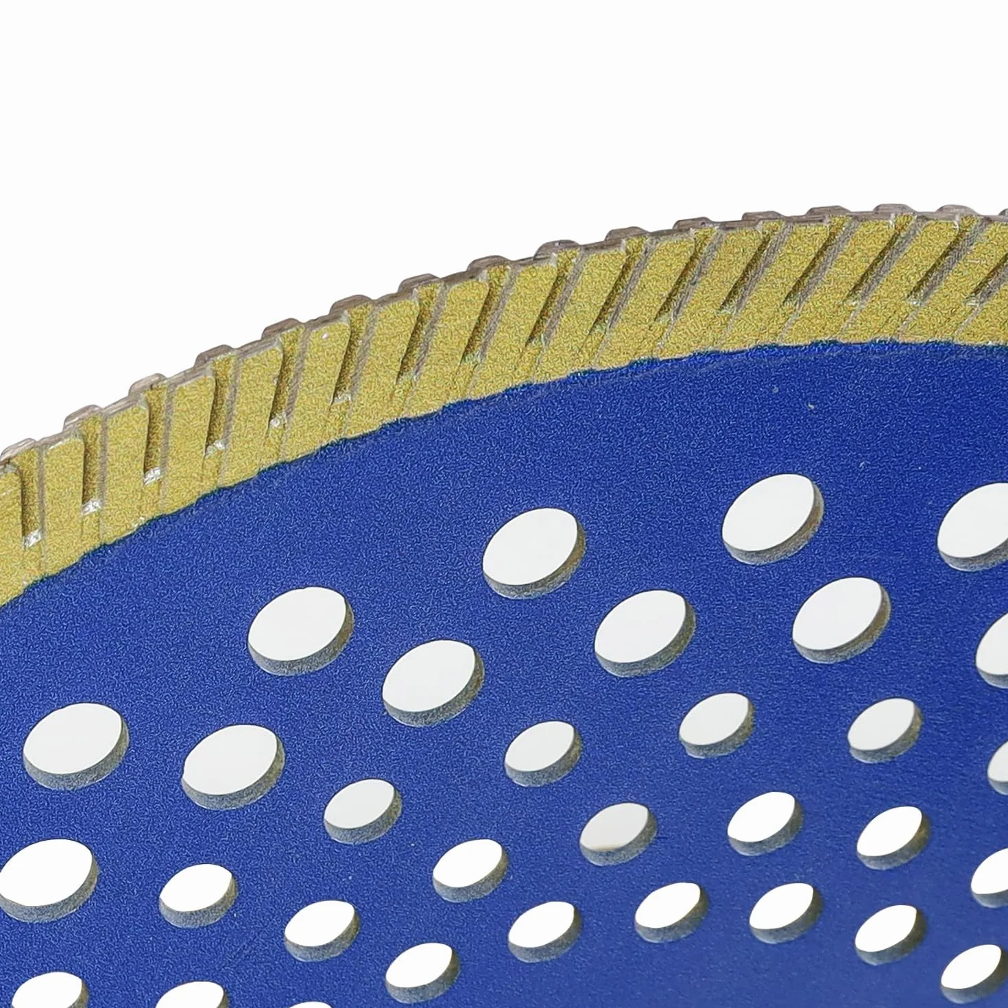 HERZO Disco de Corte de Diamante 230mm para Amoladora Angular, Disco de Corte de Diamante para Hormigón, Hormigón Armado, Piedra, Ladrillo