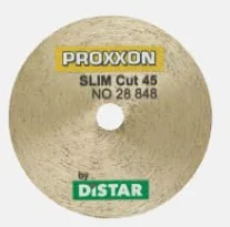 Proxxon Slim Cut 45 - Disco de diamante para cortar, diámetro de 45 mm, grosor 0,6 mm, para gres porcelánico y piedra natural