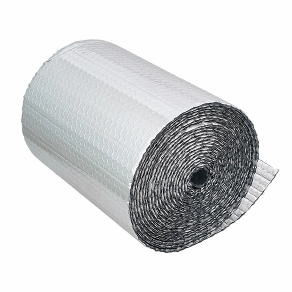 Rollo de papel de aluminio reflectante burbujeante diseñado para un control óptimo de la temperatura en estructuras