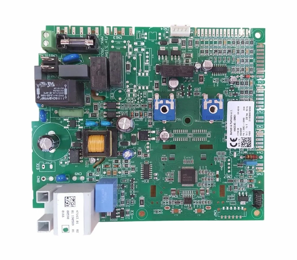 Placa Electrónica Original para Caldera (HAGC45-SM01) - Versión de Electrónica HAGC45-SM01 - Circuito Impreso Reacondicionado - Pieza de Repuesto