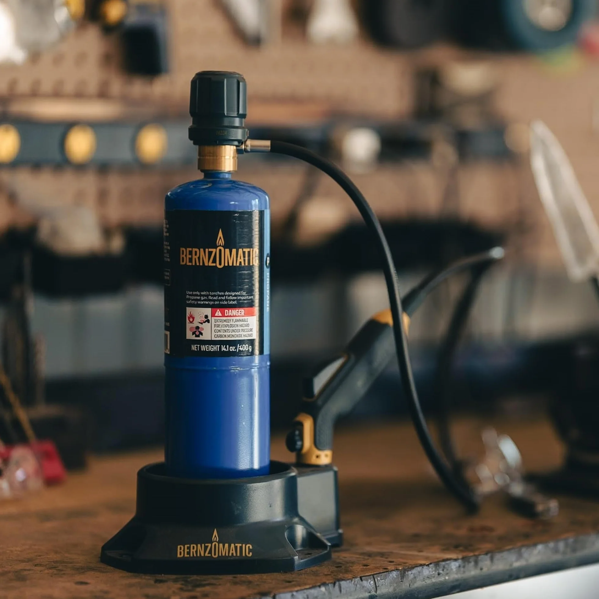 Bernzomatic FirePoint Creator Tool - Antorcha de mano con llama de precisión para uso con Bernzomatic MAP-Pro o combustible propano (Firepoint Tool)