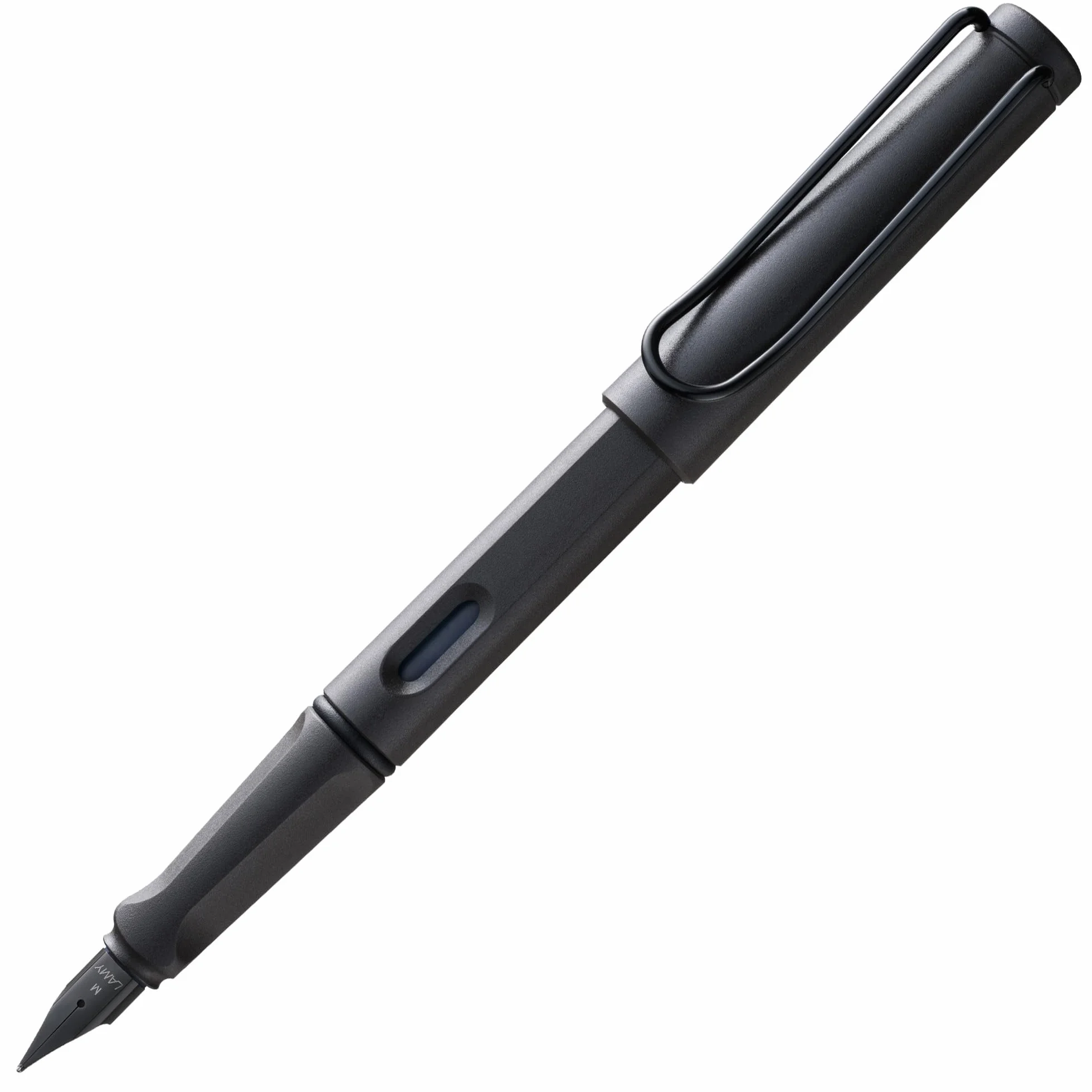 Lamy Safari Umbra Pluma Estilográfica Plumín Acero Pulido Tamaño F Cartucho T 10 Azul Diestro