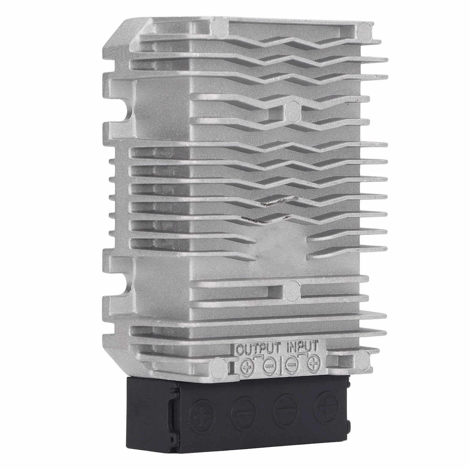 Elprico Transformador de Voltaje Eficiente del Módulo DC para Motores de Vehículos, DC36 Convertido de 48V a DC 12V, Protección IP67 para Sistemas de Seguridad