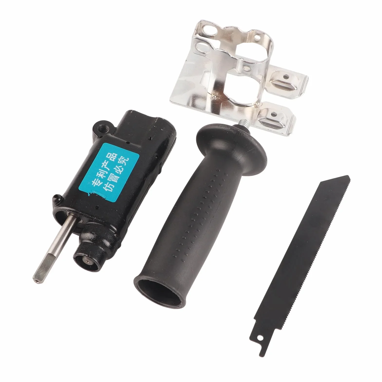 Adaptador De Sierra Recíproca Convertidor De Taladro Eléctrico A Sierra Herramienta De Corte Para Hojas De Sierra Recíproca (1 Unidad)