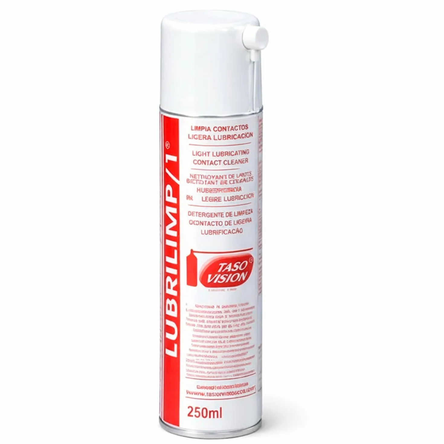 CABLEPELADO Spray Limpia Contactos Profesional 250 ml – Limpieza y Lubricación Ligera para Circuitos y Equipos Electrónicos – Secado Rápido – Lubrilimp (Residuo 1)