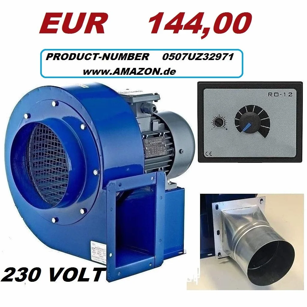 OBR 200T-2K Industrial Radial Radiales Ventilador Ventilación extractor Ventiladores Centrifugo Centrifuge ventilador Fan Fans