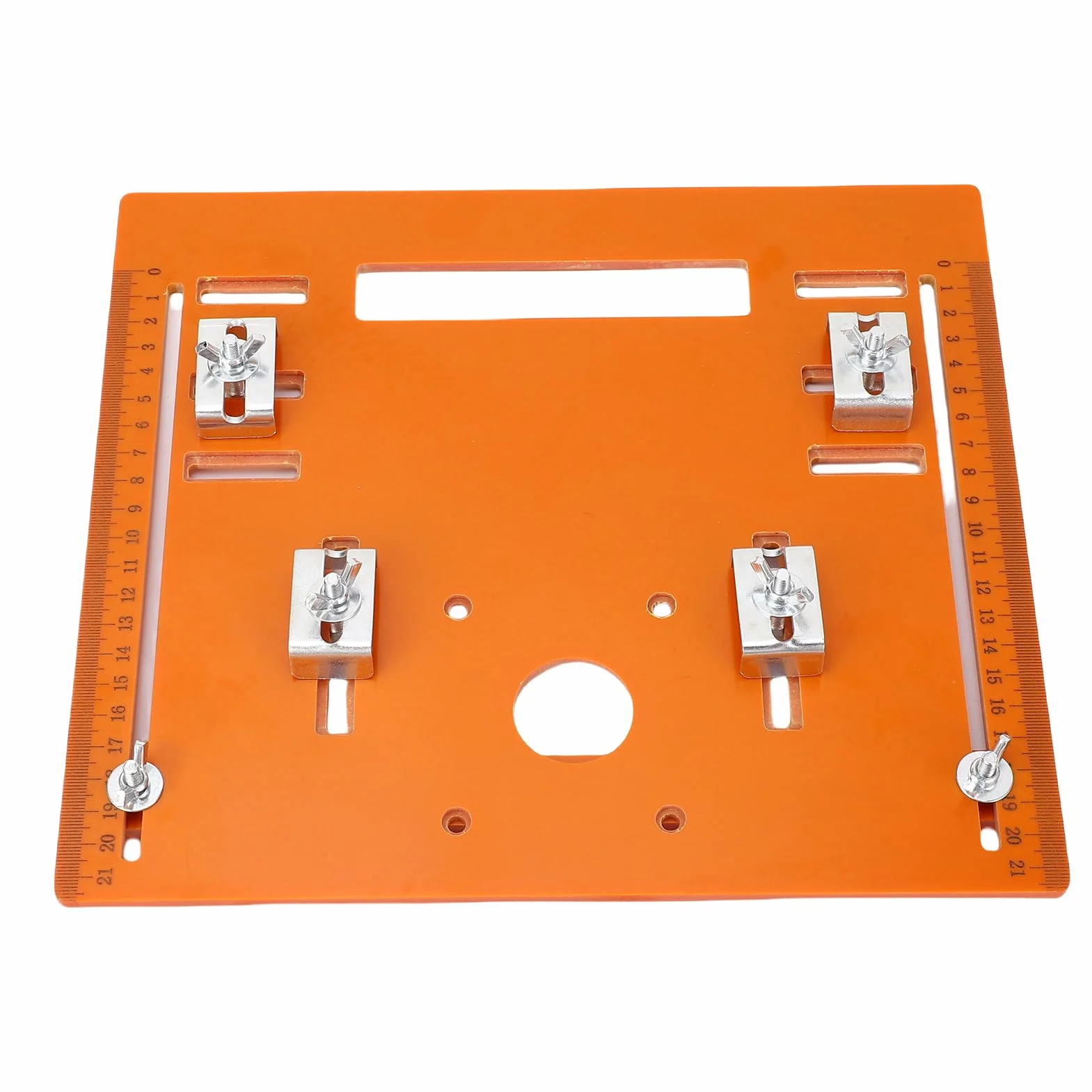 Naroote Placa de Base de Sierra Circular, Placa de Mesa de Enrutador Portátil para Madera