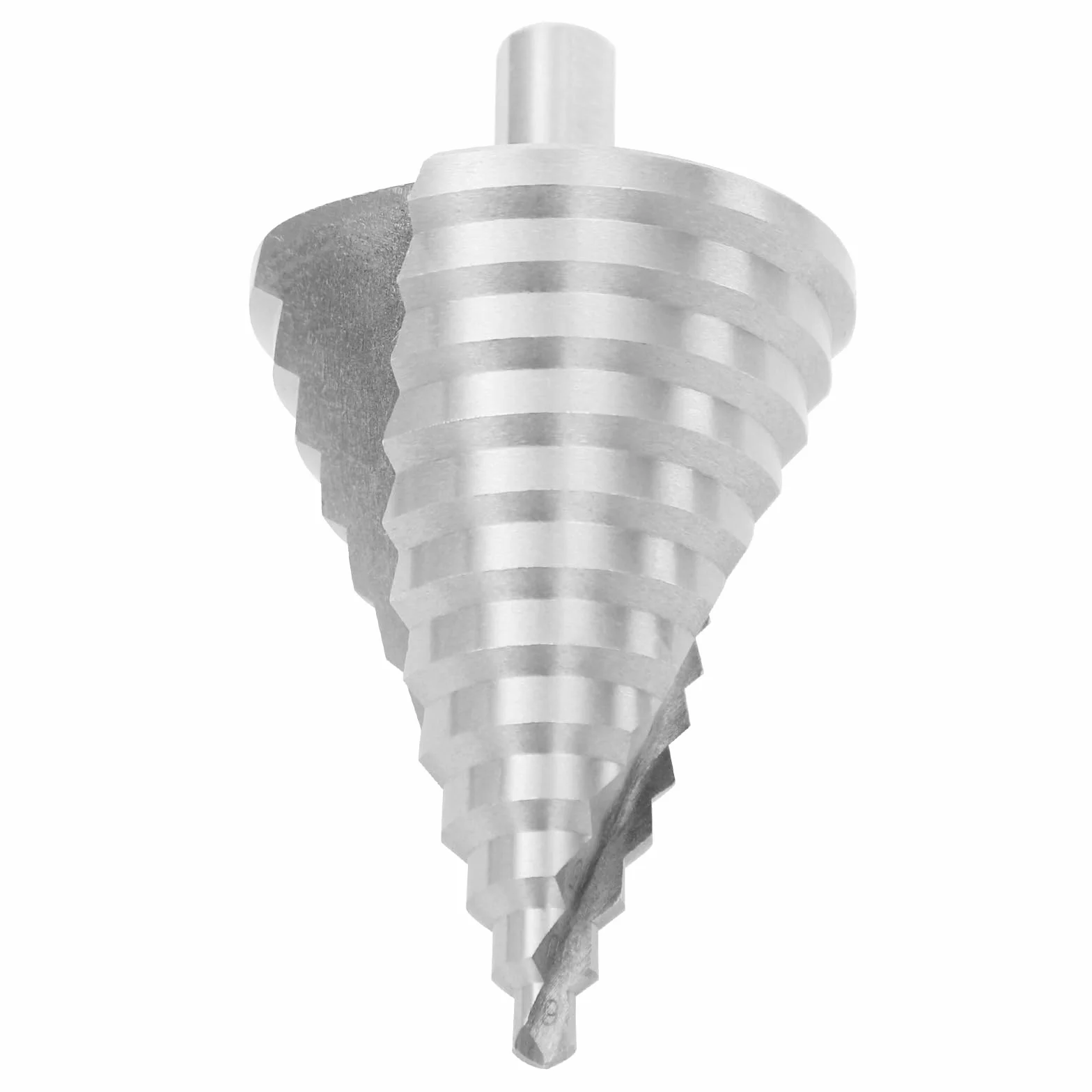 Broca escalonada de 6 a 60 mm de diámetro, broca cónica de precisión (vástago de 11,5 mm), juego de brocas escalonadas de metal para metal, madera y plástico