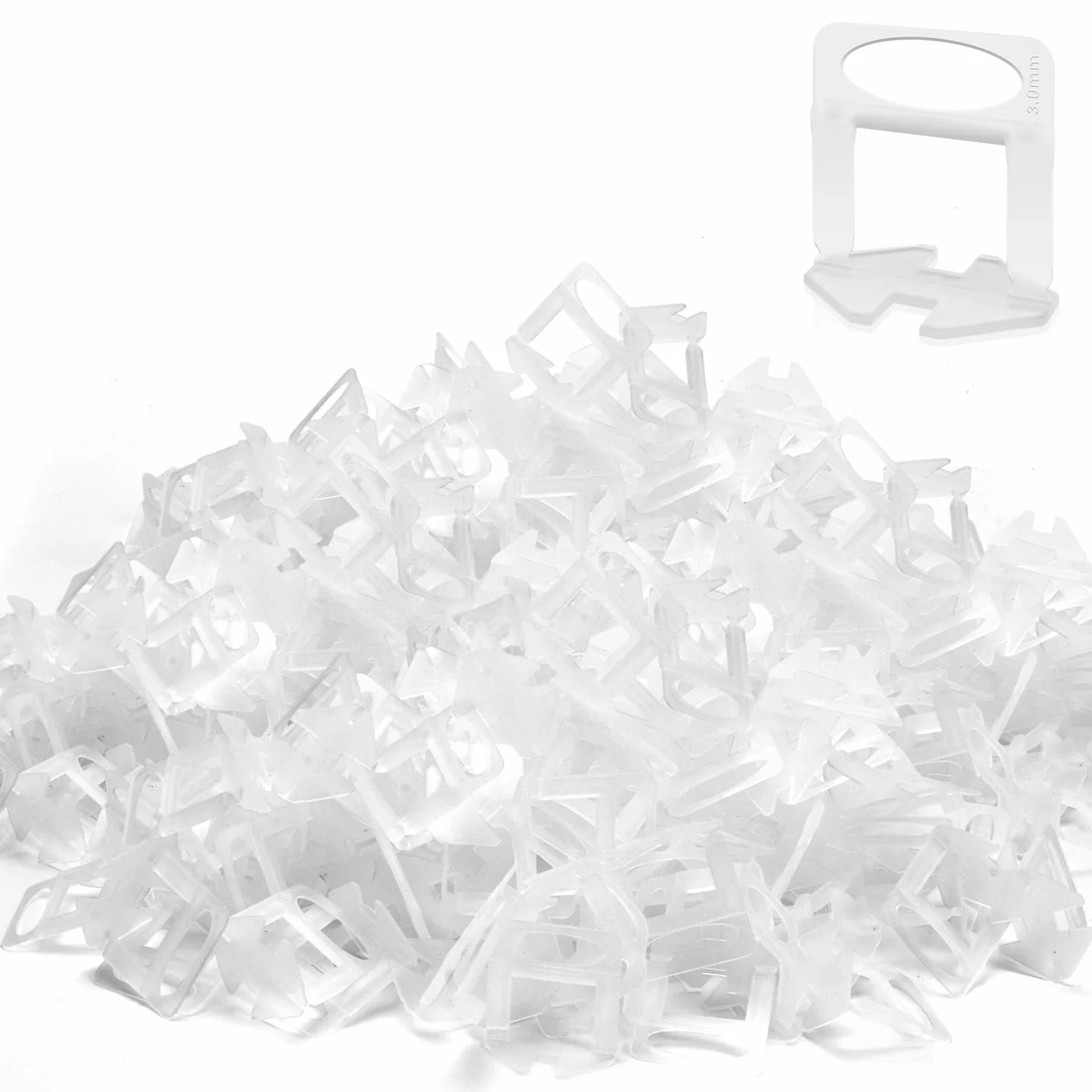 Sistema de Nivelación de Azulejos, 1000 Unidades, Lengüetas de Tracción de 3 Mm, Sistema de Nivelación de Azulejos, Kit de Costura para Azulejos de Cerámica