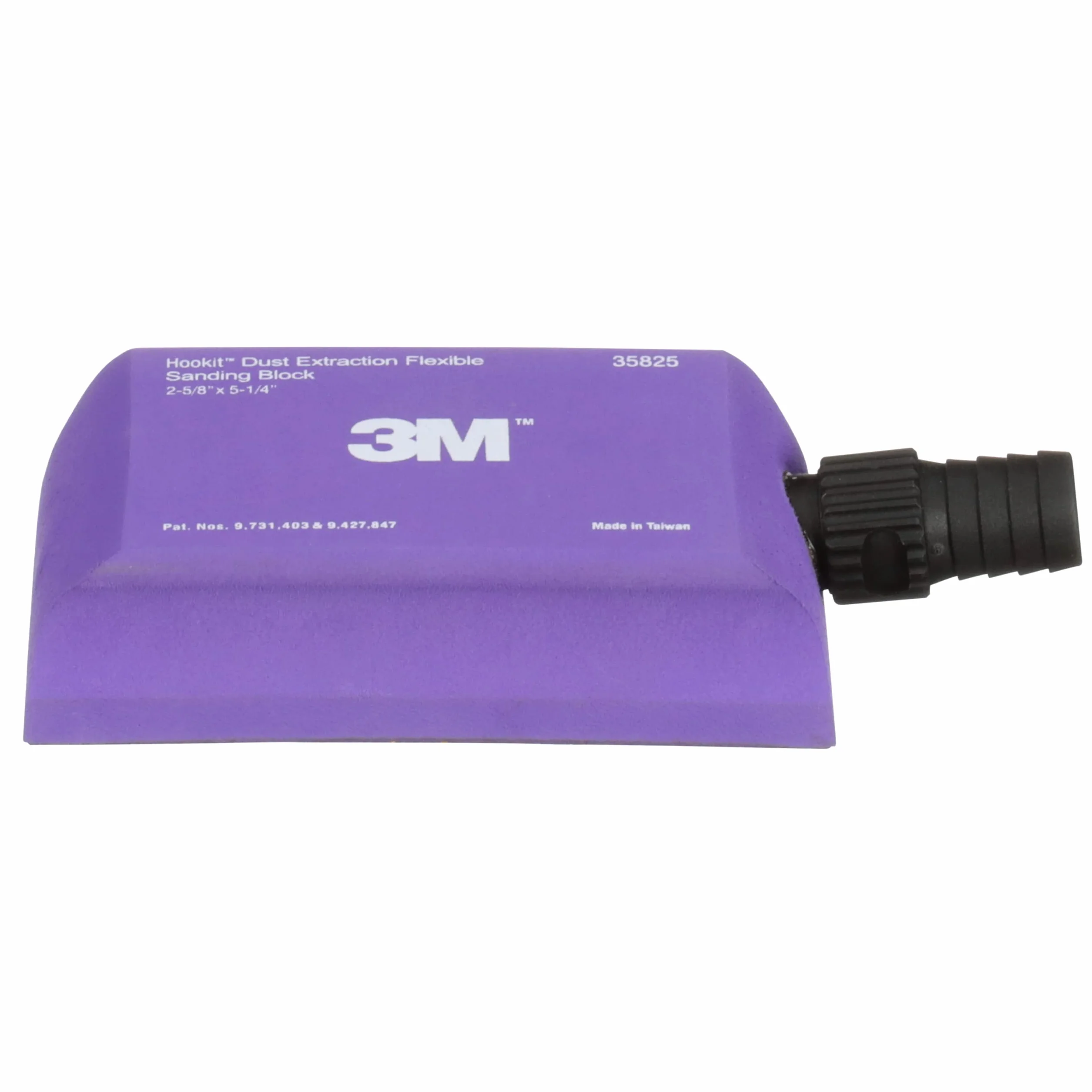 3M™ Hookit™ 35825 - Bloque de Lijado Flexible para extracción de Polvo, 133 mm x 67 mm