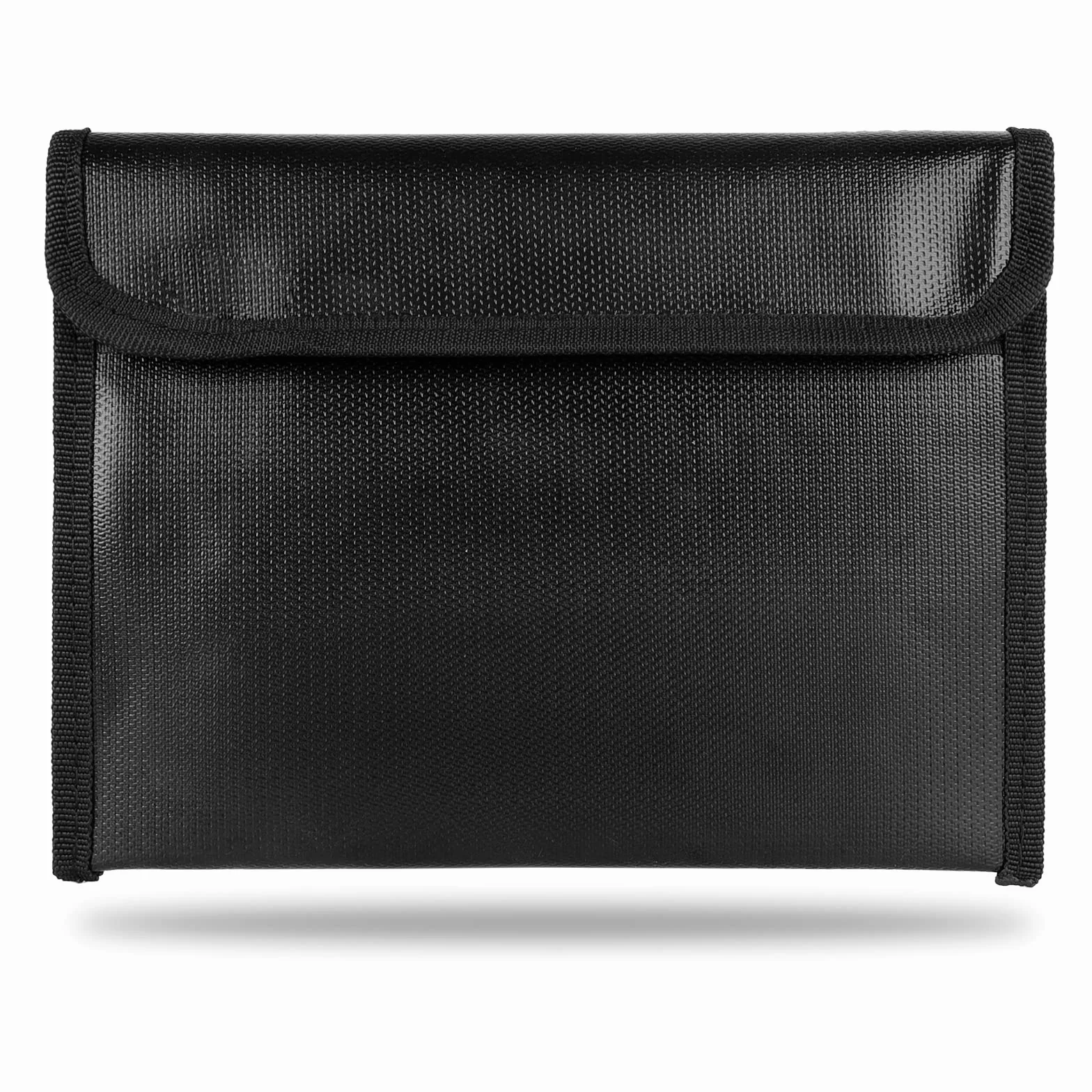 Bolsa ignífuga para documentos A5, de fibra de vidrio, resistente al fuego, con revestimiento de silicona, para facturas, contratos, pasaporte y otros objetos de valor (23 x 18 cm)