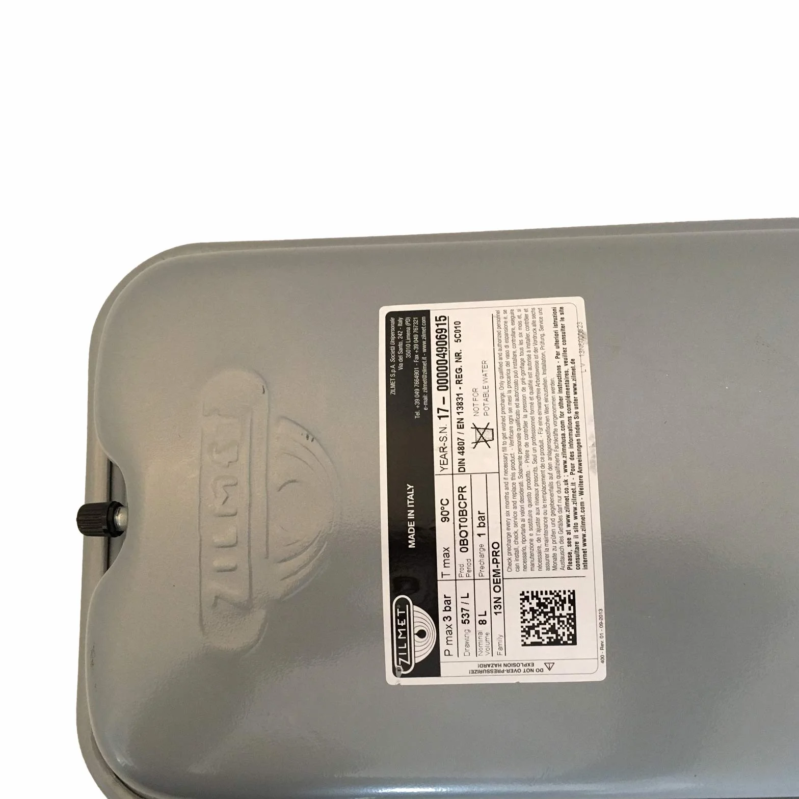 FERROLI DOMINA Combi Modena y TEMPRA Expansion Vessel 39804890