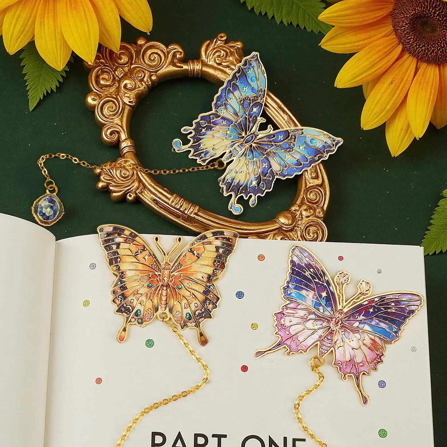 Marcapaginas Mariposa Metal Personalizado, Butterfly Bookmarks for Reading, Regalos Graduacion