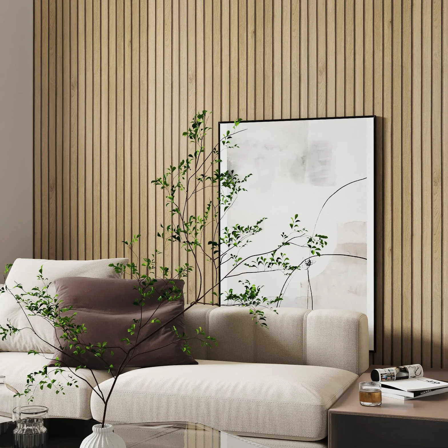 Livelynine Papel Pintado Autoadhesivo Pared Efecto Paneles de Madera 40CMx10M Lavable Papel de Pared 3D Madera Habitacion Comedor Salon Papel Adhesivo para Muebles Techo Rollo Vinilo Autoadhesivo