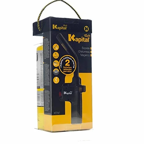 KIT SOPLETE K747 + 2 BOTELLAS MAP-PRO