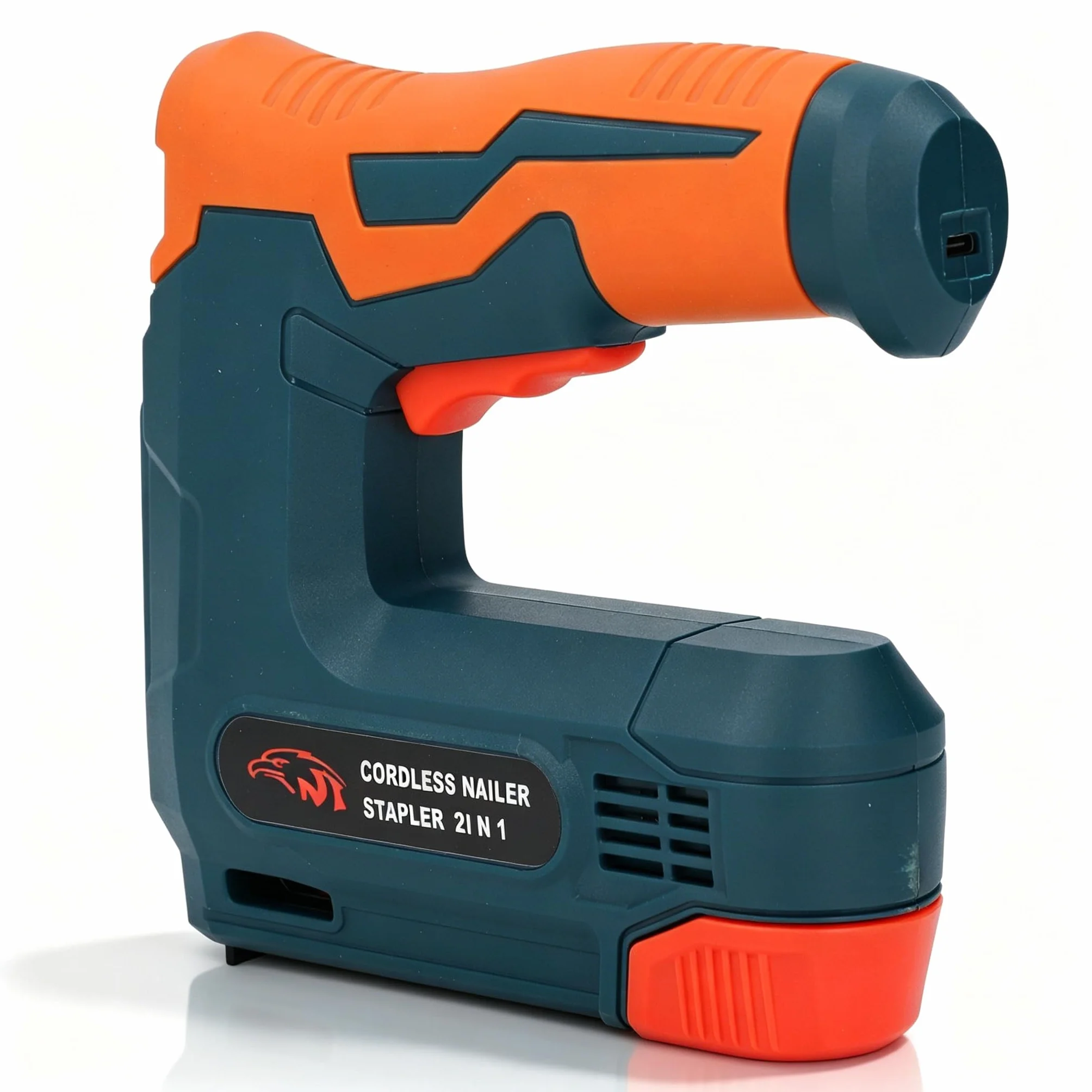 Sxhlseller Grapadora Eléctrica Inalámbrica Brad Nailer, Pistola de Clavos Portátil con Batería para Carpintería, Carga USB, Batería de Iones de Litio de 2000 MAh, para Reparación de Tapicería y