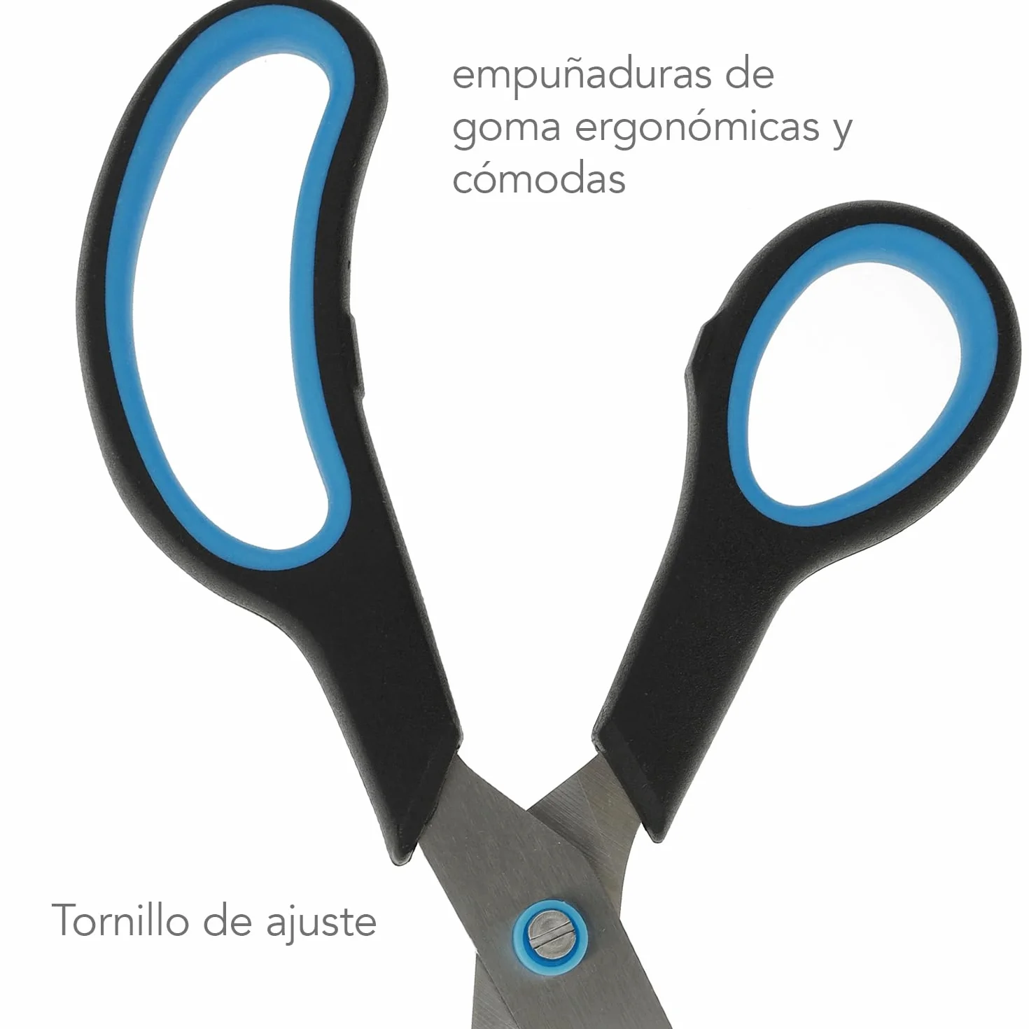 Westcott Easy Grip Set de tijeras 3 unidades azul negro