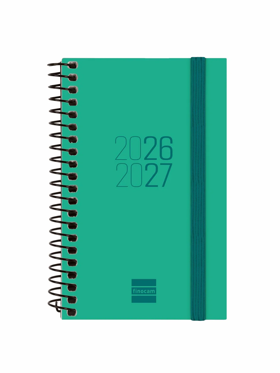 Finocam Espir Agenda Curso 2026 2027 Semana Vista Horizontal Verde Español