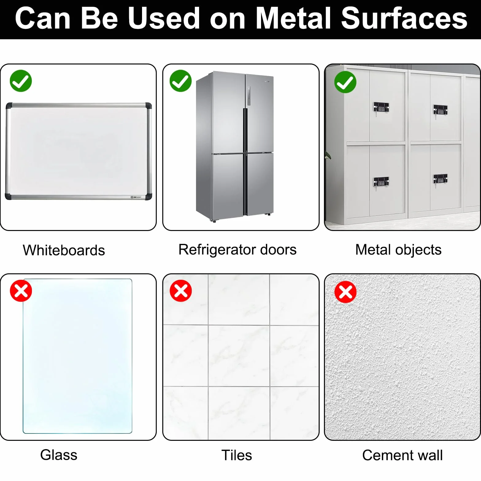 Imanes de Neodimio Rectangulares 20x10x2mm 40 Piezas Potentes Super Fuertes para Pizarra Blanca