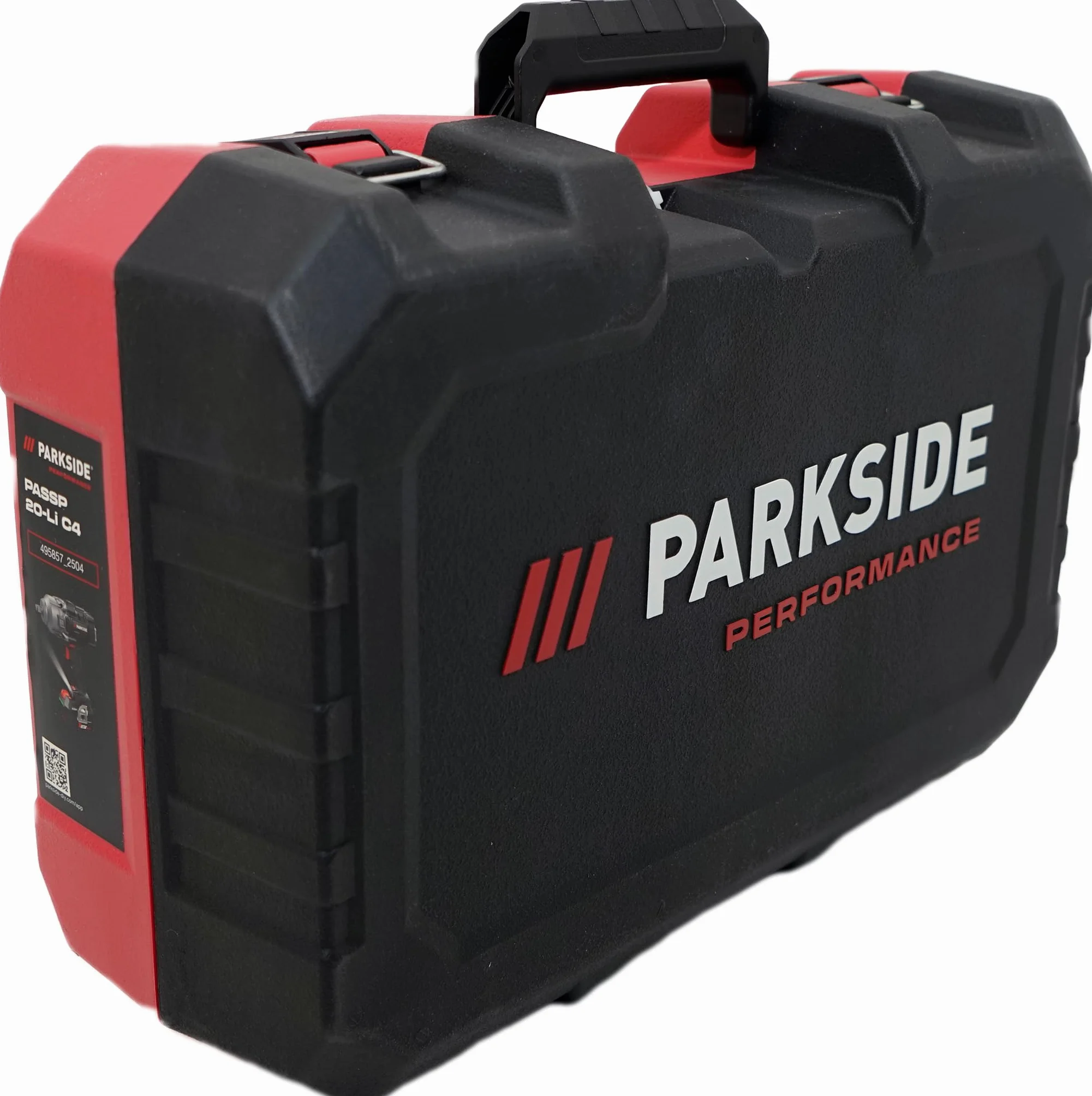 HEADNMORE PARKSIDE PERFORMANCE 20 V 1356 Nm 1/2" Atornillador de impacto con batería de 4 Ah y cargador – X 20 V Team (calcetines de trabajo)