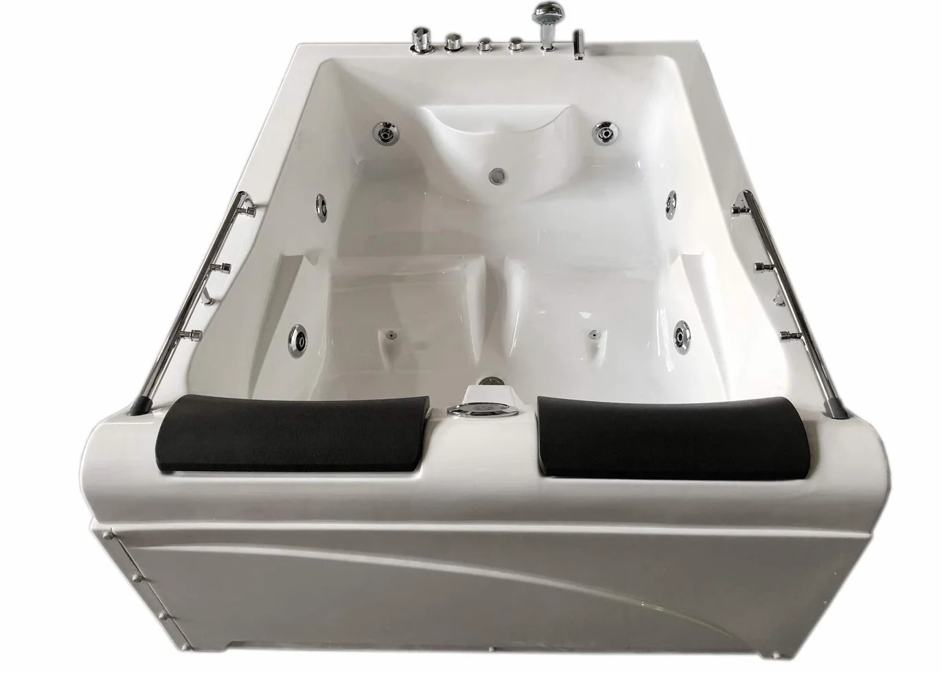 Bañera hidromasaje Bañera de esquina para 2 personas 175x132cm SPA RADIO Lulu