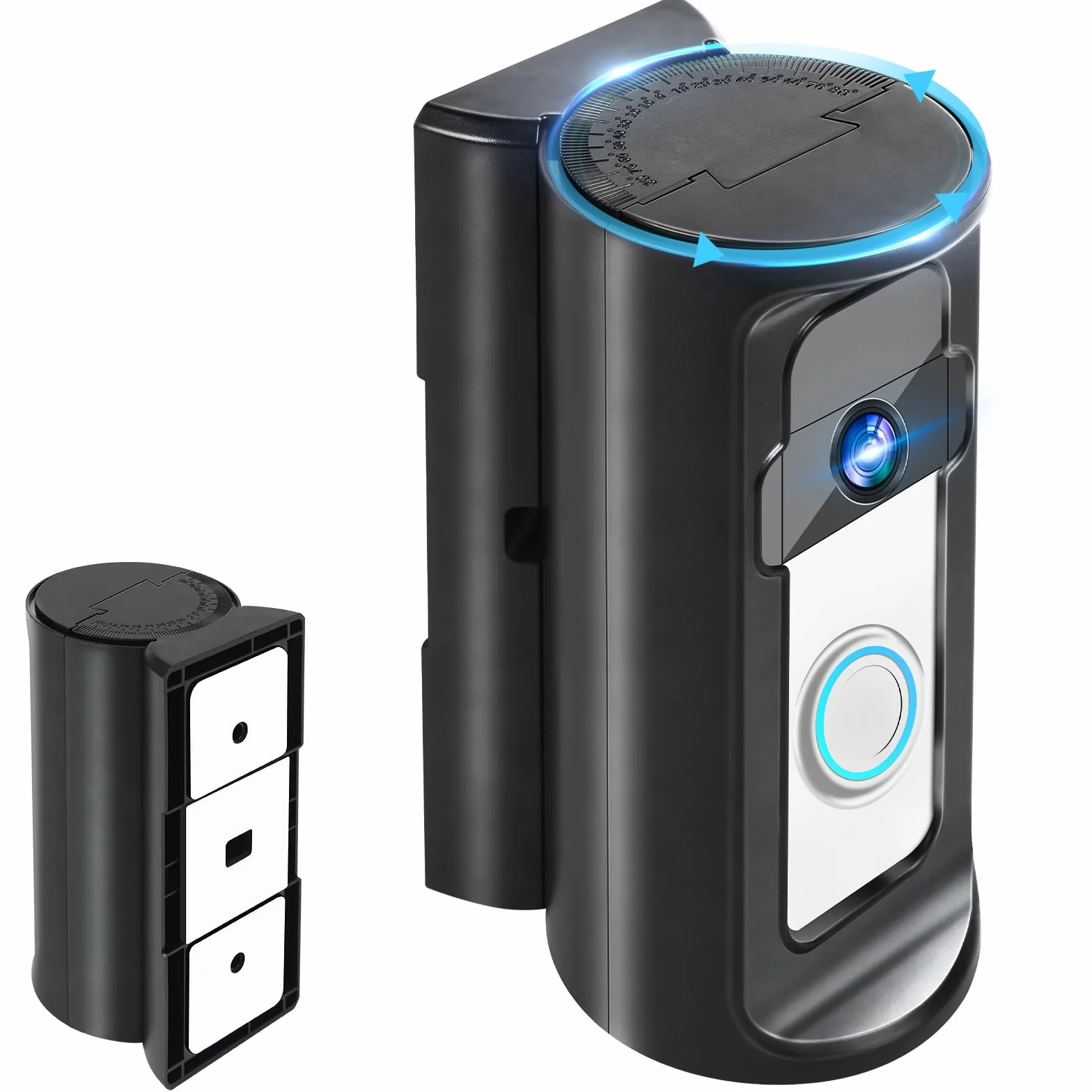 Timbre de la Puerta de Soporte, Video Timbre de la Puerta de Soporte, Timbre de la Esquina Adaptador, Compatible con Video Doorbell Wired Pro2 Plus/3/2/1