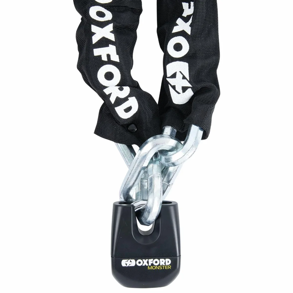 Cadena y candado Oxford Monster de 1,5m