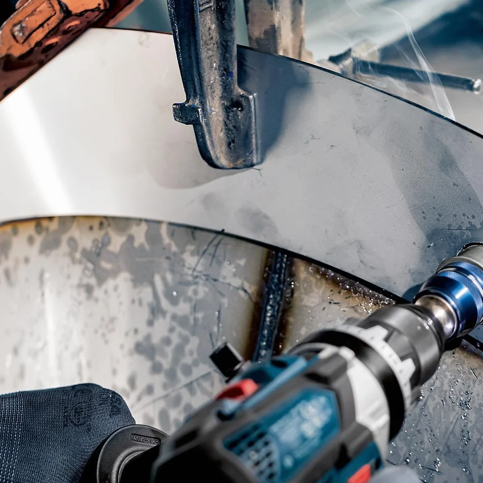 Bosch 1x Sierra de corona PRO Sheet Metal Power Change Plus (para Láminas de acero inoxidable, Láminas de acero, Ø 25 mm, Professional Accesorios Taladro)