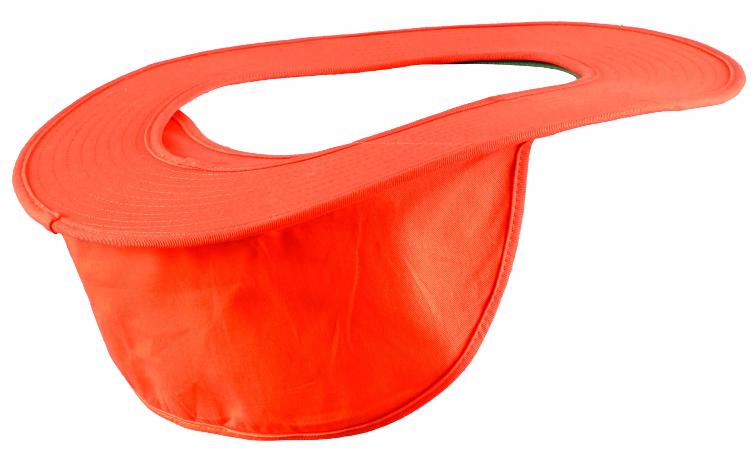 Occunomix 898 Hard Hat with Neck Shade, Orange, X-Large