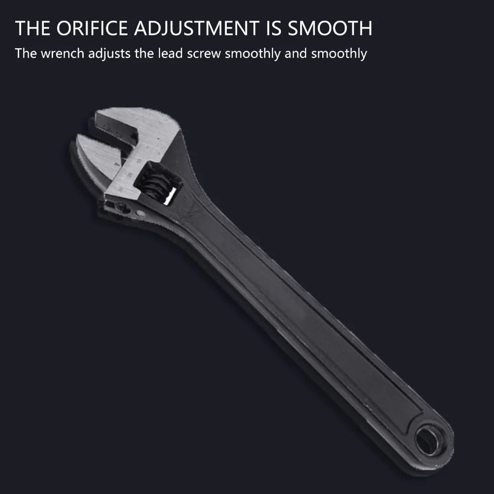 Llave inglesa ajustable de apertura grande, llave inglesa deslizante de ángulo ajustable de 8/10/12 pulgadas herramienta doméstica